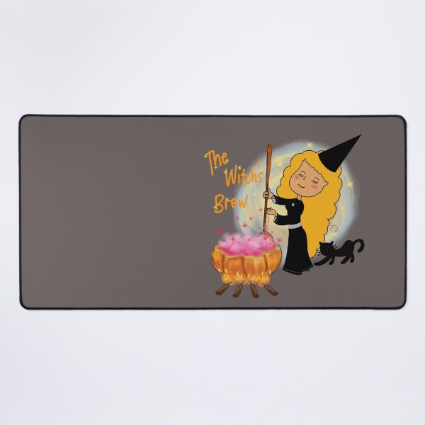 Item preview, The Witch's brew pumpkin cauldron and black cat designed and sold by khadijlloyd.