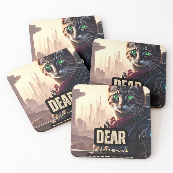 Item preview, Dear human ? Stop The War  ☠️ designed and sold by Omikook.