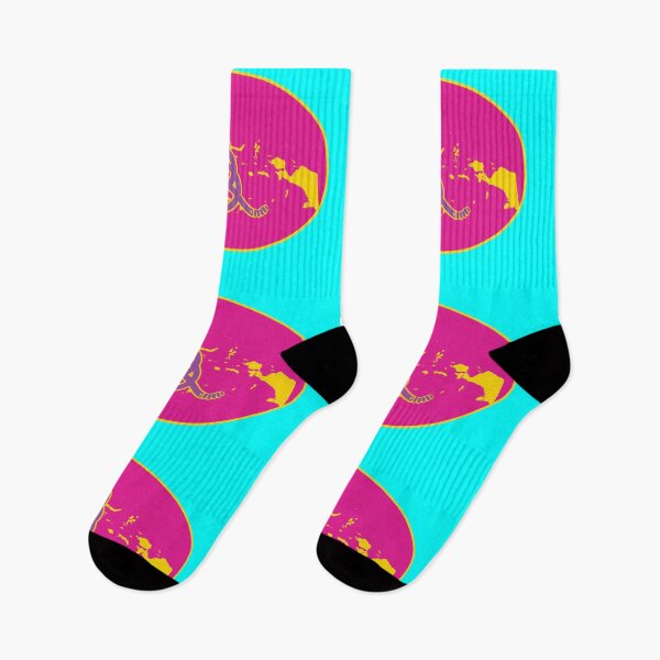 Item preview, 80s colors on Aqua default Background - INDONESIA - Freedom Is The Superpower - Modern Gadsden Snake Flag - Dont Tread On Me design designed and sold by pelagio.
