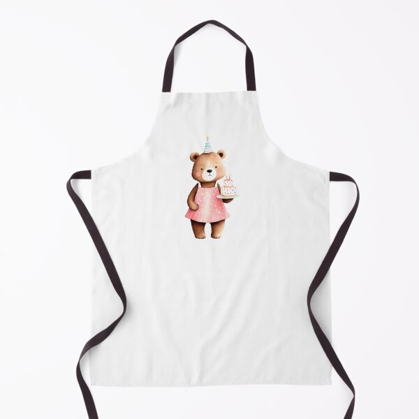 Item preview, Cute bear with a cake designed and sold by Victoria Riabov.