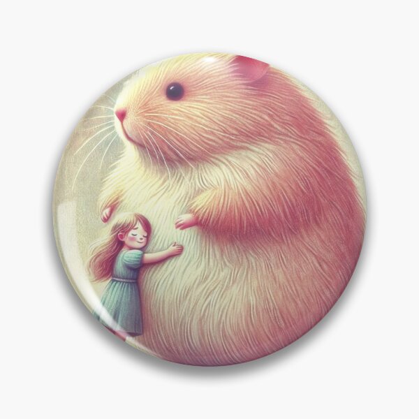 Item preview, Hugging a hamster designed and sold by II0FU5.