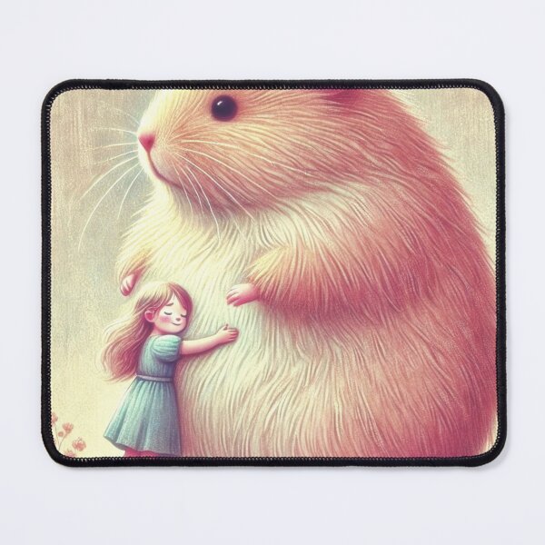 Item preview, Hugging a hamster designed and sold by II0FU5.