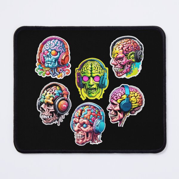 Item preview, Headphones to Brain - Candied Beats Stickers - 6 Pack designed and sold by HauntedOpera.