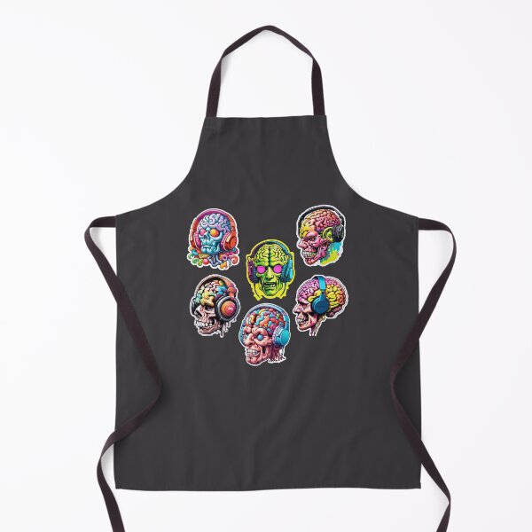 Item preview, Headphones to Brain - Candied Beats Stickers - 6 Pack designed and sold by HauntedOpera.
