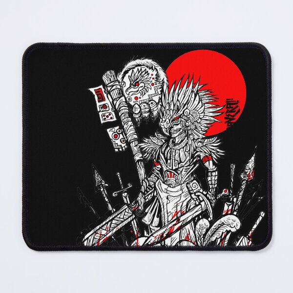Item preview, Mexican warrior eagle sun designed and sold by UrielCalavera.