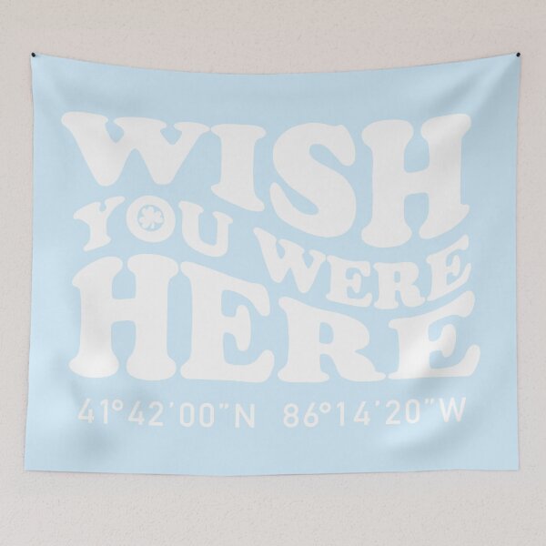 Item preview, Wish You Were Here at SMC in white designed and sold by SmickSticks.