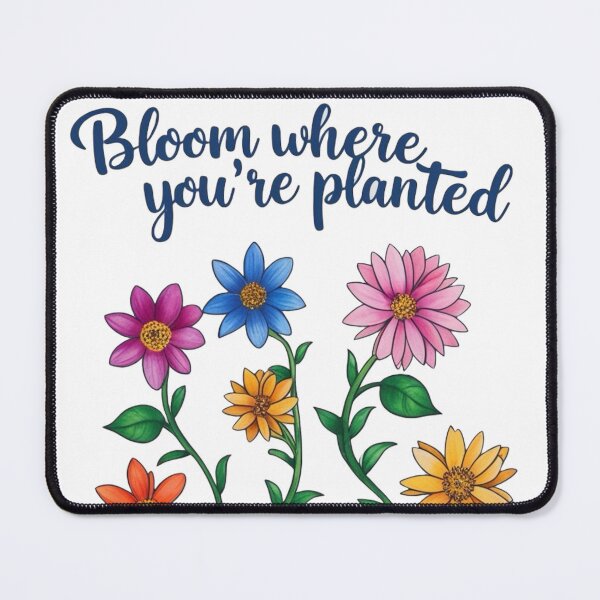 Item preview, Bloom Where You’re Planted designed and sold by LittleBlueBuds.
