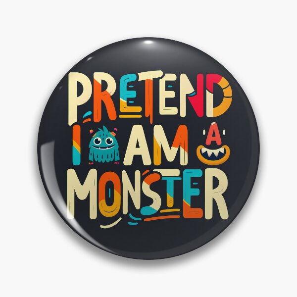 Artikelvorschau, Tu so, als wäre ich ein Monster, Typografie entworfen und verkauft von maxmaj.