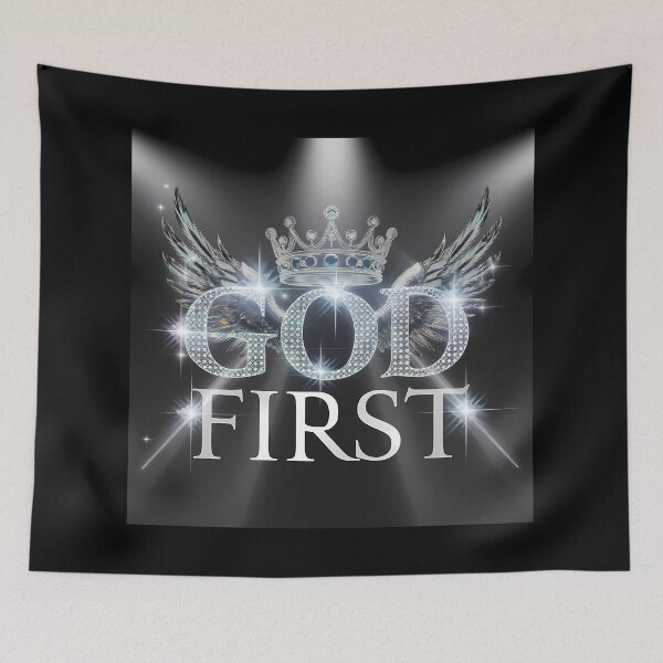 Item preview, 'God First' Is Not Just A Motto designed and sold by Takin-Thepiss.