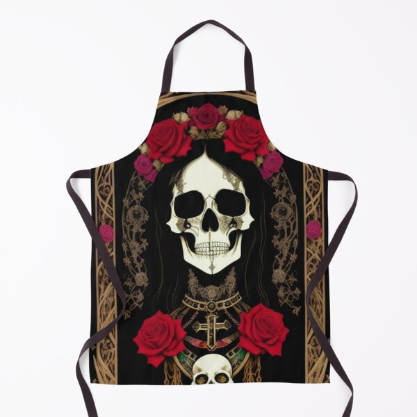 Item preview, Gothic Skull Roses designed and sold by TheDarkWardrobe.
