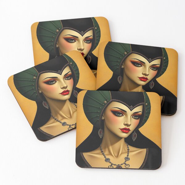 Item preview, Deco Beautiful Woman Portrait designed and sold by JoyPhotoArt.