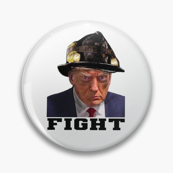Item preview, Trump Fight Firefighter designed and sold by ALLeather.