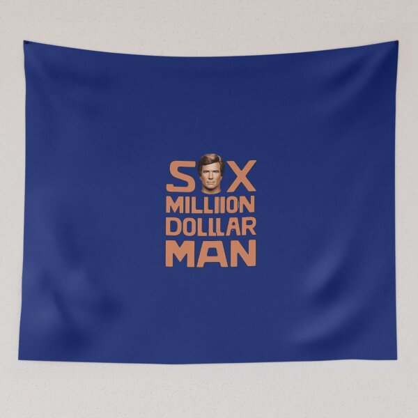Item preview,  Design a dynamic T-shirt inspired by the classic TV show 'The Million Dollar Man designed and sold by justtakemycash.