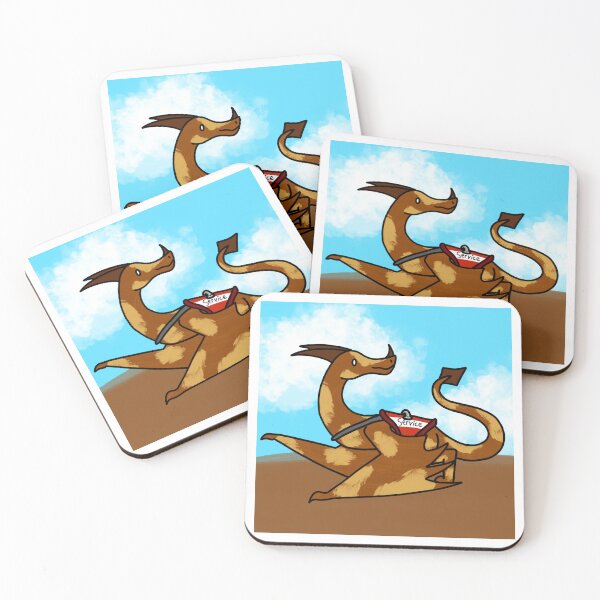 Item preview, Service Dog Dragon designed and sold by Daily-Dragon.