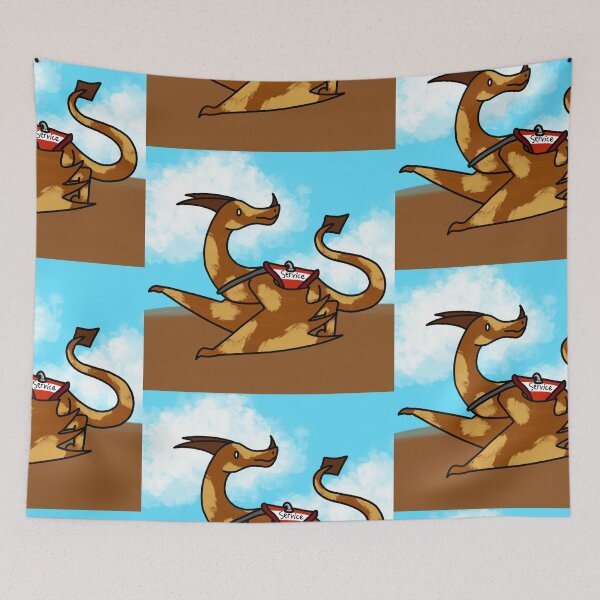 Item preview, Service Dog Dragon designed and sold by Daily-Dragon.