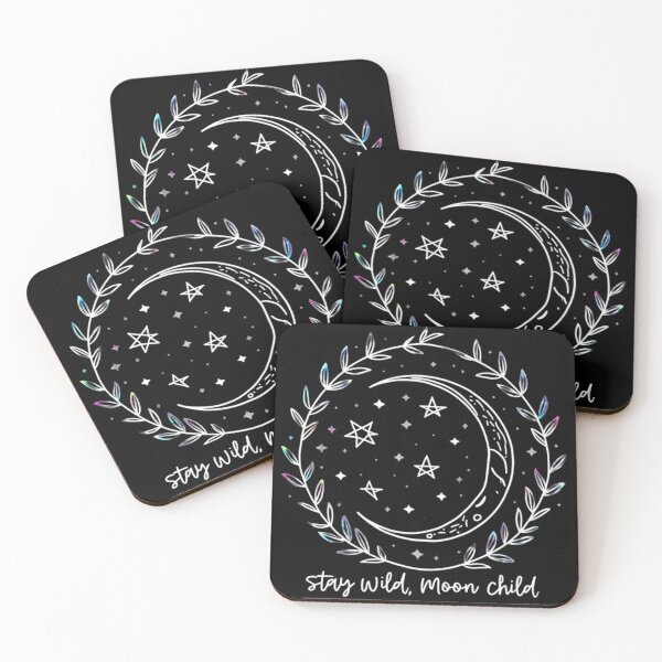 Item preview, Stay Wild, Moon Child designed and sold by LittleBlueBuds.