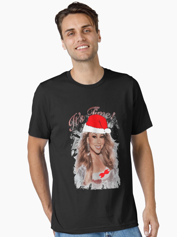 Thumbnail 1 of 7, Essential T-Shirt, Mariahh CAREY Official It's Time Gift Men, Kid, Women Christmas designed and sold by MarjorieJara.