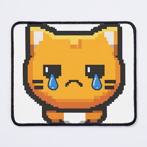 Item preview,  a sad crying a lot orange cat designed and sold by HestiAltra.