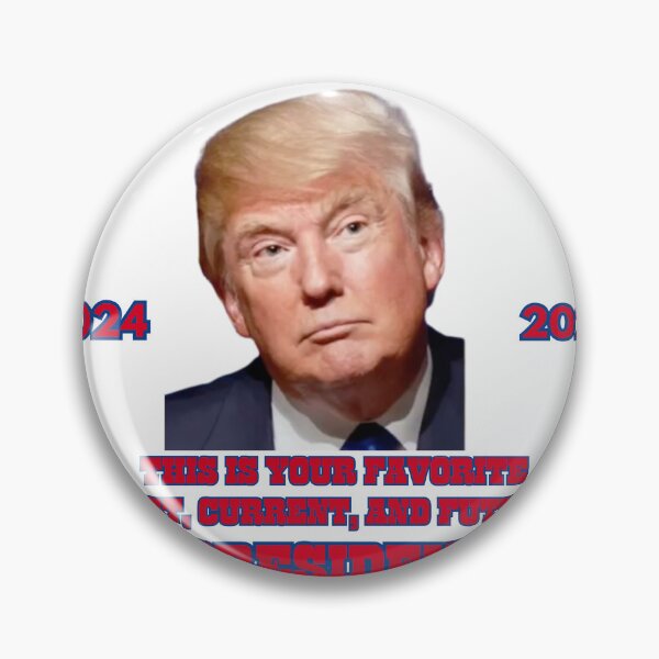 Item preview, Trump Hello You Lucky People 2024  political slogan designed and sold by monpetitbijou.