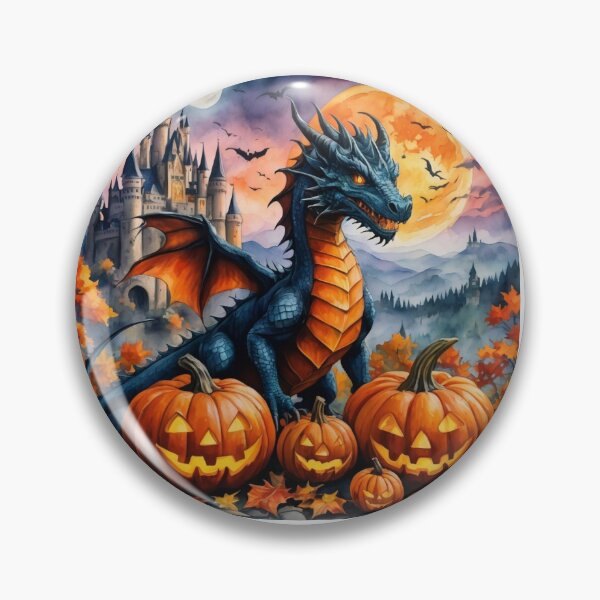 Item preview, Dragon, Halloween ,halloweencostume ,halloweenparty,pumpkin,Pin Buttons,Stickers & Magnets ,Prints, Cards & Posters,Phone Cases,Prints, Cards & Posters,Pin Buttons,Backpacks designed and sold by MTWOA.