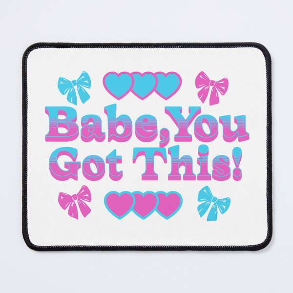 Item preview, Babe,You Got This!! Stickers and more designed and sold by CRandRRstickers.