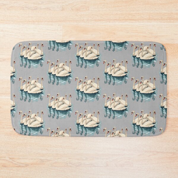 Item preview, Seven Swans A Swimming Cut-Out Stencil-Style 4 designed and sold by taiche.