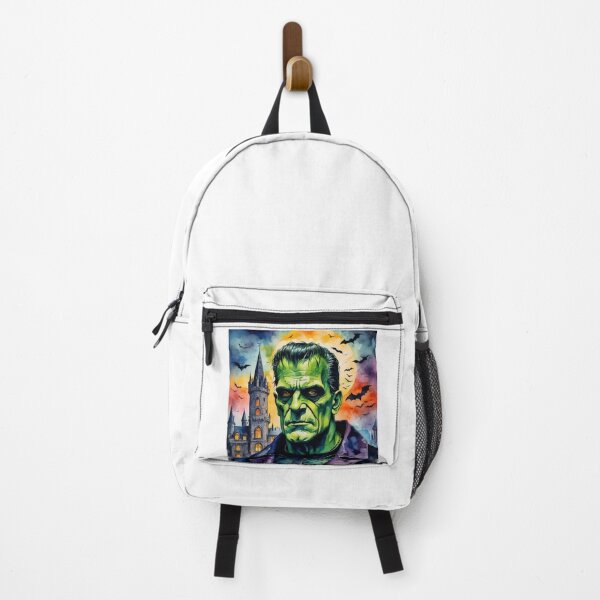 Item preview, Frankenstein in haloween , Halloween ,halloweencostume ,halloweenparty,pumpkin,Pin Buttons,Stickers & Magnets ,Prints, Cards & Posters,Phone Cases,Prints, Cards & Posters,Pin Buttons,Backpacks designed and sold by MTWOA.
