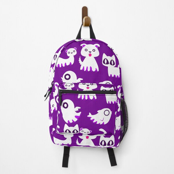 Item preview, halloween ghost ferret dog purple designed and sold by Gossip Rag.