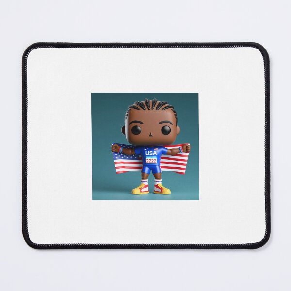 Item preview, Noah Lyles 100 meters designed and sold by PaulaDigitalArt.