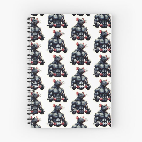 Item preview, gym rat designed and sold by PaulaDigitalArt.