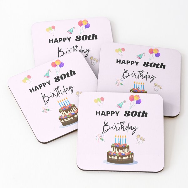 Item preview, Happy Birthday 80 designed and sold by peterscarfo.