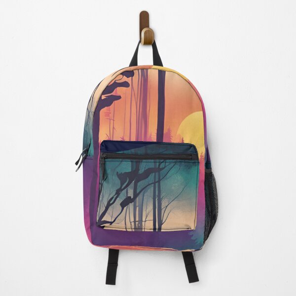 Item preview, Fiery Sunbeam in the Forest designed and sold by LoveLoop Studio.
