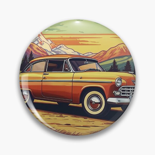 Item preview, Vintage Car in Autumn Forest designed and sold by Gevorg Grigorian.