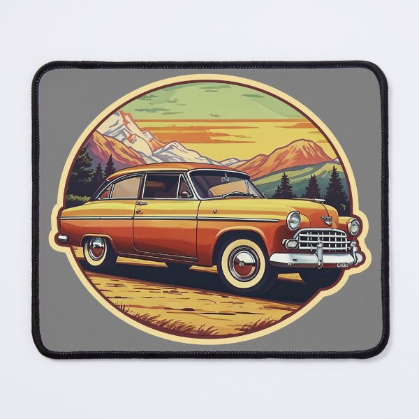 Item preview, Vintage Car in Autumn Forest designed and sold by Gevorg Grigorian.