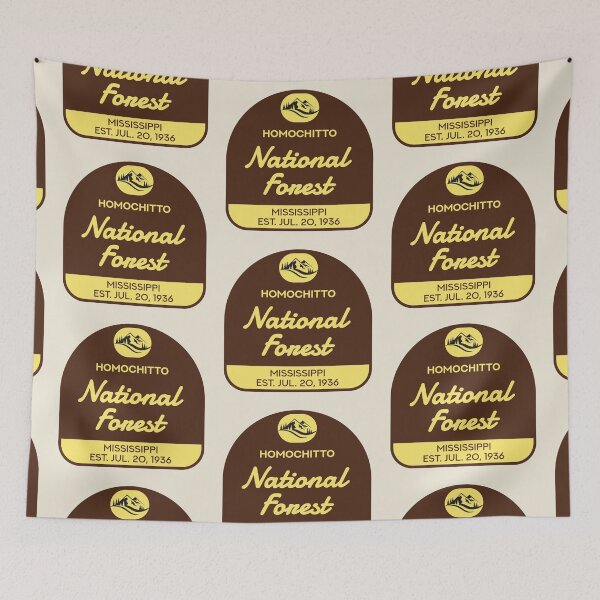 Item preview, Vintage Homochitto National Forest designed and sold by RabbitK.