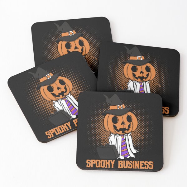 Item preview, Retro Funny Pumpkin Ghost Spooky Business Boosheet Boo Happy Halloween Spooky designed and sold by BBBLClo.