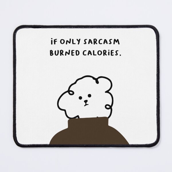 Item preview, If only sarcasm burned calories. | Handwritten-style Font designed and sold by RM-Journey.