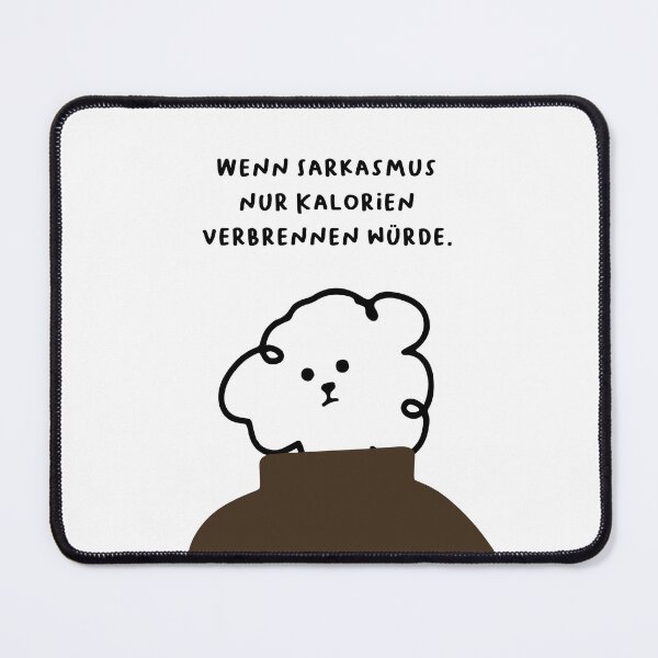 Item preview, Wenn Sarkasmus nur Kalorien verbrennen würde. | Handwritten-style Font designed and sold by RM-Journey.
