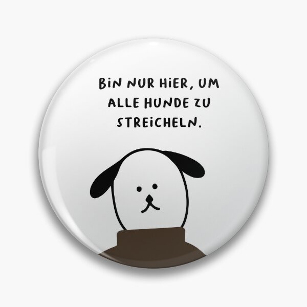 Item preview, Bin nur hier, um alle Hunde zu streicheln. | Handwritten-style Font designed and sold by RM-Journey.