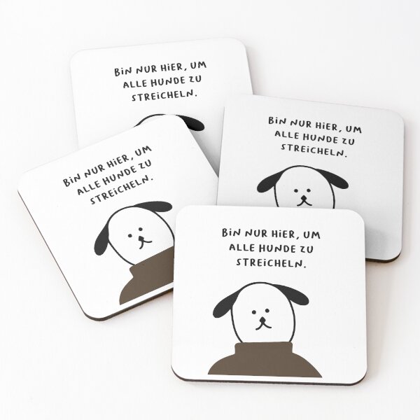 Item preview, Bin nur hier, um alle Hunde zu streicheln. | Handwritten-style Font designed and sold by RM-Journey.