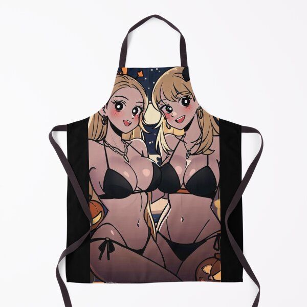Item preview, Black Heart Bikini Twins designed and sold by KillerCrafts.