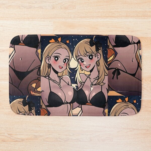 Item preview, Black Heart Bikini Twins designed and sold by KillerCrafts.