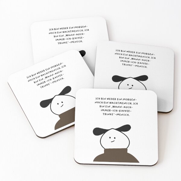 Item preview, Ich bin weder ein Morgen- noch ein Nachtmensch. Ich bin ein „Wann-auch-immer-ich-Kaffee-trinke“-Mensch. | Handwritten-style Font designed and sold by RM-Journey.