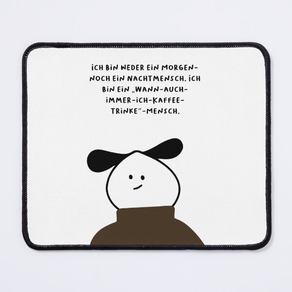 Item preview, Ich bin weder ein Morgen- noch ein Nachtmensch. Ich bin ein „Wann-auch-immer-ich-Kaffee-trinke“-Mensch. | Handwritten-style Font designed and sold by RM-Journey.