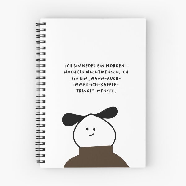 Item preview, Ich bin weder ein Morgen- noch ein Nachtmensch. Ich bin ein „Wann-auch-immer-ich-Kaffee-trinke“-Mensch. | Handwritten-style Font designed and sold by RM-Journey.