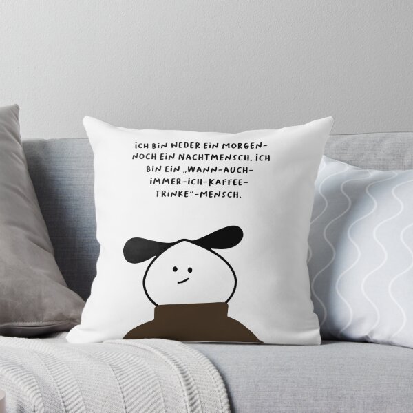 Item preview, Ich bin weder ein Morgen- noch ein Nachtmensch. Ich bin ein „Wann-auch-immer-ich-Kaffee-trinke“-Mensch. | Handwritten-style Font designed and sold by RM-Journey.