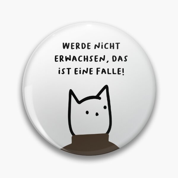 Item preview, Werde nicht erwachsen, das ist eine Falle! | Handwritten-style Font designed and sold by RM-Journey.