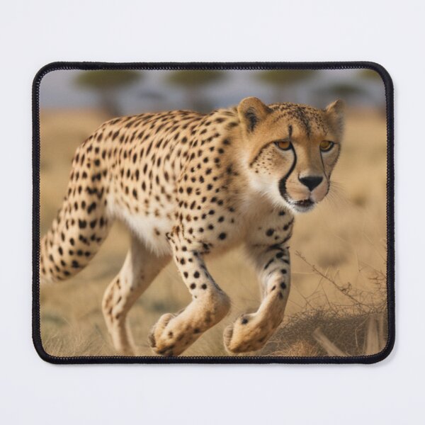 Item preview, cheetah sprinting across the plain designed and sold by pmah26.