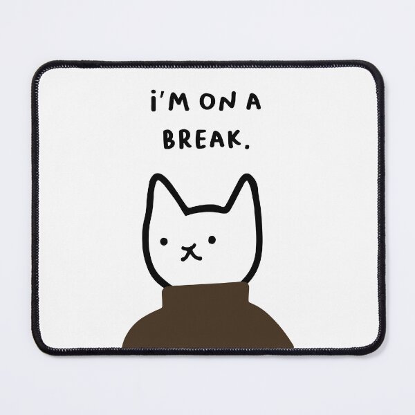 Item preview, I’m on a break. | Handwritten-style Font designed and sold by RM-Journey.
