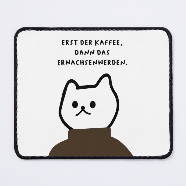 Item preview, Erst der Kaffee, dann das Erwachsenwerden. | Handwritten-style Font designed and sold by RM-Journey.
